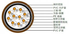 熱電偶電纜,多對分屏蔽/總屏蔽加鎧裝熱電偶補(bǔ)償電纜線